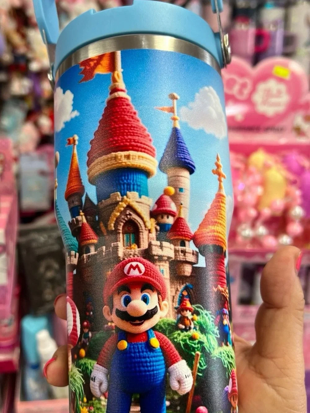 Mario Stanley Multicolor Mario Castle Kids Insulated Bottle